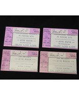 Wayne Newton Bette Midler Concert Ticket Stubs 1983 - $332.29 MXN