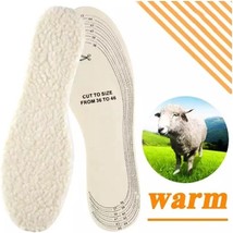 Insoles Health Thermal Adjustable Wool Insoles ( Men&#39;s M - Ladies L) - £5.57 GBP