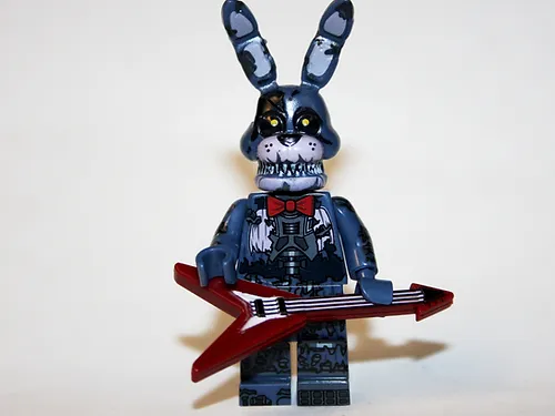 Nightmare Bonnie Five Nights at Freddy Halloween Horror Minifigure - $8.82 CAD