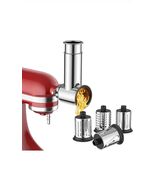 Stainless Steel Slicer Shredder Attachment for KitchenAid Stand Mixer Sa... - $41.75 CAD