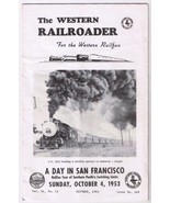 1953 Western Railroader #168 A Day In San Francisco 12 Pages - $9.89