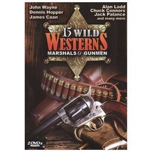 15 Wild Westerns: Marshals  Gunmen (DVD, 2009, 2-Disc Set) Used - £18.49 GBP