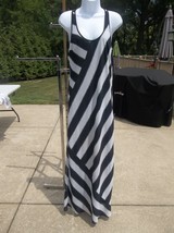 Michael Kors Black&amp;White Print Maxi Dress S - $29.99