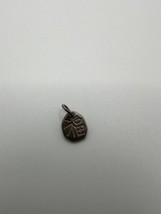 Vintage Sterling Silver E Pearl Chinese FORTUNE Charm / Pendant 1.4cm NB1 - $25.25