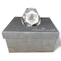 Steuben Glass #8289 Octron Prism Paperweight Sculpture 3” Signed Vintage - $247.49