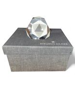 Steuben Glass #8289 Octron Prism Paperweight Sculpture 3” Signed Vintage - $4,596.60 MXN