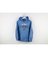 Y2K NFL Boys XL Distressed Spell Out Detroit Lions Football Hoodie Sweat... - $735.76 MXN