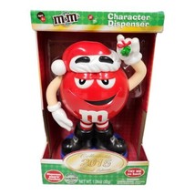 Vintage M&amp;M&#39;s Candy Dispenser Limited Edition Christmas Collectible 2015 w/ Box - £26.97 GBP