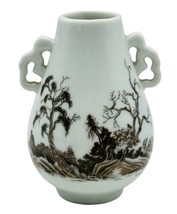 Franklin Mint Asian Forest Mini Imperial Collection Dynasty Vase 1980 Japan 3.5” - £12.73 GBP