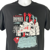 Winchester Mystery House 2023 I Survived Unhinged Housewarming T-Shirt sz Mediun - £26.64 GBP