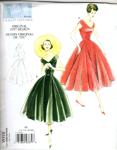 Vogue V1172 Misses Circa 1957 Fitted Dress Size 14 - 20 UNCUT Pattern Petite - £13.61 GBP