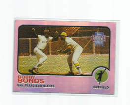 Bobby Bonds (San Francisco Giants) 2002 Topps Archives Reserve Reprint Card #33 - £3.95 GBP