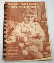 Vintage TROY-BILT TILLER OWNER&#39;S Recipe Collection COOKBOOK 1976 Food Co... - $184.35 MXN