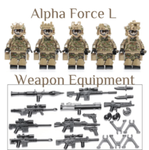 Army Modern Alpha Force L Soldier Minifigure Set Buy Minifigures Online - £13.65 GBP