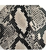 Alessia Crossbody Hardshell Purse New With Tags Stand Up Python Faux Sna... - $54.69 CAD