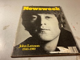 December 22 1980 Newsweek Magazine John Lennon 1940-1980 Tribute Beatles - £7.85 GBP