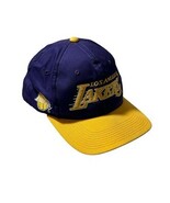 Los Angeles Lakers Sports Specialties Vintage Twill Cap Hat Purple Gold ... - $66.45