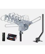WA-2608 Digital Amplified Outdoor HD TV Antenna with Mounting Pole 4k - £50.11 GBP