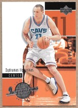 2002-03 Upper Deck Inspirations #12 Zydrunas Ilgauskas Cleveland Cavaliers - $1.88