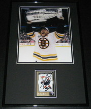Gregory Campbell Signed Framed 11x17 Photo Display Bruins Stanley Cup - $69.29