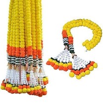 Marigold Garland artificial flower wedding decoration 60 inches - £29.15 GBP+