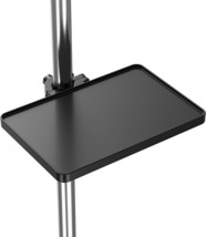 Universal Microphone Stand Clamp On Rack Tray Holder, Adjustable, And Re... - $38.92