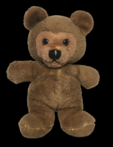 Vintage 1978 R Dakin Brown Teddy Bear Plush Stuffed Animal 10&quot; Face - £51.13 GBP
