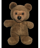 Vintage 1978 R Dakin Brown Teddy Bear Plush Stuffed Animal 10&quot; Face - $89.18 CAD