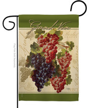 Red Purple Grapes Garden Flag Fruit 13 X18.5 Double-Sided House Banner - £16.01 GBP