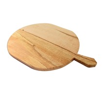 Large Wooden Pizza board Kitchen worktop saver Cutting Chopping paddle 53x30 cm - £22.14 GBP