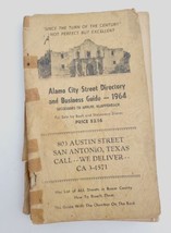 1964 Alamo City Directory Texas Alamo Photo Cover Play San Antonio - $24.74