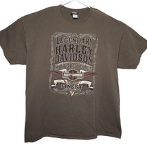Harley Davidson Graphic T Shirt - Men&#39;s 2XL - Dubuque Iowa - £14.21 GBP