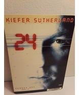Blockbuster 24: Season 1 Stock DVD Card Insert 5.5&#39;&#39;x8&#39;&#39; Kiefer Sutherland - $110.23 MXN