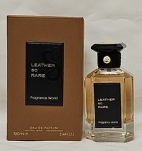 Fragrance World Leather So Rare 100ml 3.4.Oz Eau De Parfum Spray  - £27.13 GBP