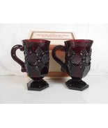 1982 Vintage Avon 1876 Cape Cod Collection Two Pedestal Mugs 5&quot; New In Box - €9,88 EUR