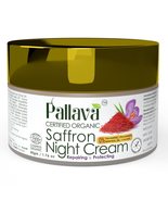 Pallava Organics Saffron Night Cream | Anti Ageing |For Men &amp; Woman - 50gm - £20.44 GBP