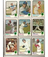 Vintage Lot of 9 Topps Baseball Cards National League Outfielders - 1973 - £21.51 GBP