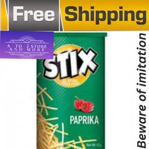 4 Pack X Kitco Stix Paprika Flavor Natural Potato Sticks (45 Gram) - £13.44 GBP