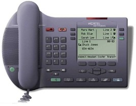 Nortel Networks NTDU82AA70 i2004 IP VoIP Phone Charcoal w/ Power cord - £70.74 GBP