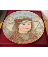 Academy of Collectible Art Wendy by Edna Hibel Collectible Plates No. 10713 - £18.65 GBP