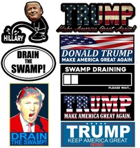 Trump Vinyl Decal Sticker Pack of 8 President Make Great Stickers Donald - £7.79 GBP