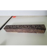 Carved Marble Stone Chopstick or Magic Wand Box Vintage Decor Incense  - £77.66 GBP