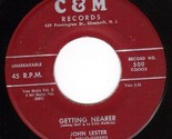 At Last / Getting Nearer [Vinyl] - $14.99