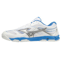 Mizuno Wave Medal 6 Table Tennis Shoes Unisex White Indoor Shoes NWT 81GA191503 - £107.84 GBP