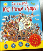 Igloobooks Can you find 1001 Pirate Things - Padded Hardcover Book - £8.25 GBP