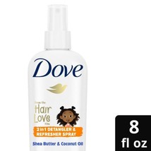 Dove 2-in-1 Detangler and Refresher Hairspray with Coconut and Shea Butter, 8 fl - $7.69