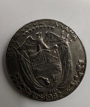 Panama Un Cuarto (¼) De Balboa Coin 1982 - £2.76 GBP