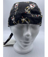 Biker Skull Free Or Die And Chili Peppers Biker Durag Headwrap Lot Set of 2 - $14.84