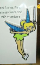 Dmc Disney Movie Club Vip Pin~Tinker Bell~Certificate Authenticity~Fairy~Pixie - £13.10 GBP