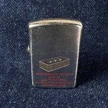 Vintage Barlow Windproof Lighter Henderson Clay Products Texas Brick Mfg - $26.10